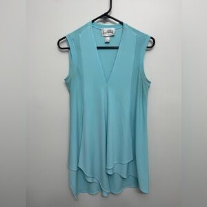JOSEPH RIBKOFF flowing layed sleeveless top